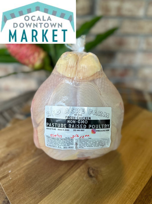 Pre-Order for 4/13/24 Whole Chicken 9am-2pm Ocala Downtown Market